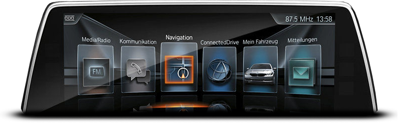 BMW Head Unit: Navigationssystem